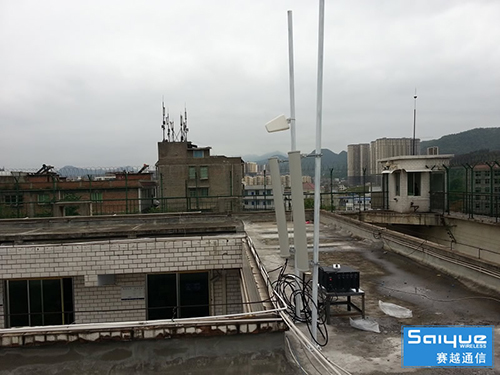  沙雅某看守所大功率手机信号屏蔽器（白噪声）案例